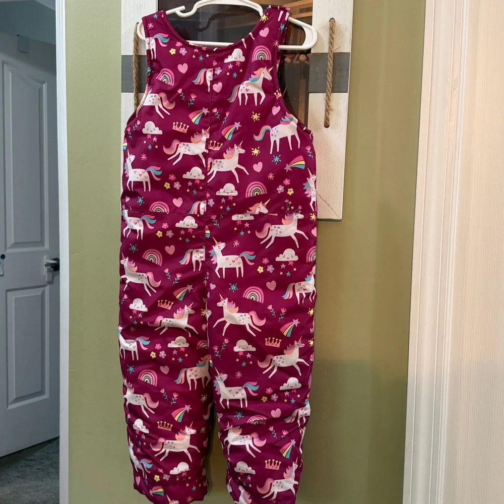 The Children's Place Fuchsia Pink snowsuit- 3T